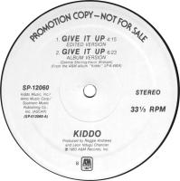 Kiddo: Give It Up US promo 12-inch