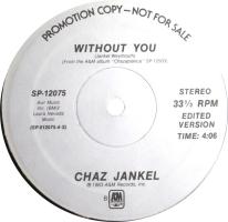 Chas Jankel: Without You US promo 12-inch