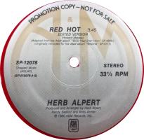 Herb Alpert: Red Hot US 12-inch on red vinyl