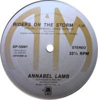 Annabel Lamb: Riders On the Storm US 12-inch