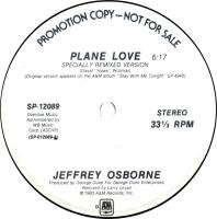 Jeffrey Osborne: Plane Love US promo 12-inch