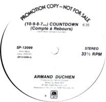 Armand Duchien: Countdown (Compte a Rebours) US promo 12-inch