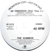 Zummos: An Obsession (Over You) US promo 12-inch