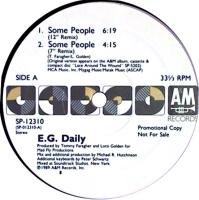 E. G. Daily: Some People US promo 12-inch