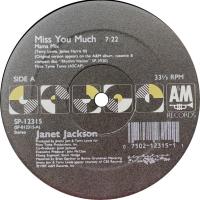 Janet Jackson: Miss You Much US 12-inch