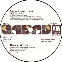 Barry White: Super Love US promo 12-inch