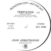 Joan Armatrading: Temptation US promo 12-inch