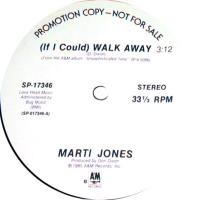Marti Jones: Walk Away US promo 12-inch