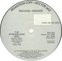 Michael Hedges: The Streamlined Man US promo 12-inch