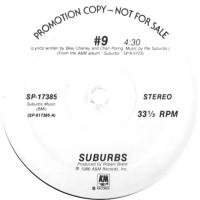 Suburbs: #9 US promo 12-inch