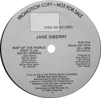 Jane Siberry: Map Of the World US promo 12-inch