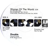Double: Woman Of the World US promo 12-inch