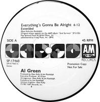 Al Green: Everything's Gonna Be Alright US promo 12-inch