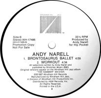 Andy Narell: Brontosaurus Ballet US promo 12-inch