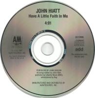 John Hiatt: Have a Little Faith In Me US promo CD single
