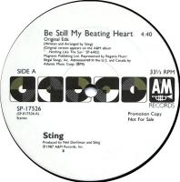 Sting: Be Still My Beating Heart US promo 12-inch