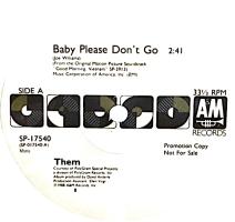 Them: Baby Please Don't Go US promo 12-inch