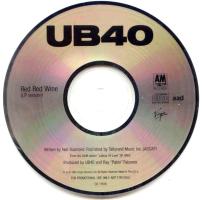 UB40: Red Red Wine US promo CD single