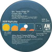 Miles Davis, Larry Carlton, David Sanborn & Paul Shaffer: We Three Kings Of Orient Are US 12-inch