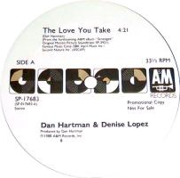 Dan Hartman & Denise Lopez: The Love You Take US promo 12-inch