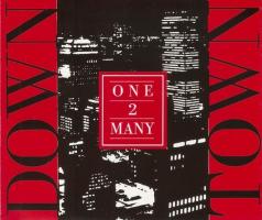 One 2 Many: Down Town US promo CD single