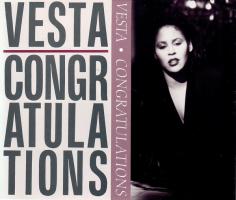 Vesta Williams: Congratulations US promo CD single