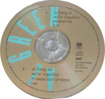 Al Green: As Long As We're Together US promo CD single