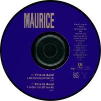 Maurice: This Is Acid US promo CD single