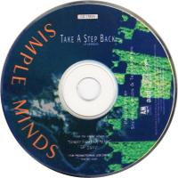Simple Minds: Take a Step Back US promo CD single