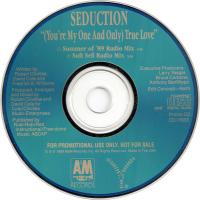 Seduction: True Love (You're My One and Only) US promo CD single