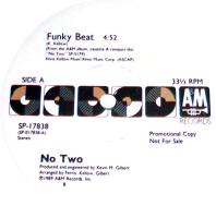 No Two: Funky Beat US promo 12-inch