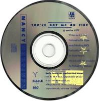 Nancy Martinez: You've Got Me On Fire US promo CD single