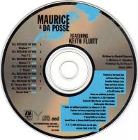Maurice & Da Posse: All Because Of You US promo CD single