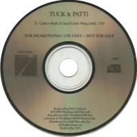 Tuck & Patti: Castles Made Of Sand US promo CD single