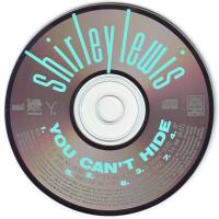 Shirley Lewis: You Can't Hide US promo CD single