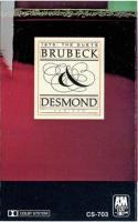 Dave Brubeck & Paul Desmond: 1975: the Duets US cassette album