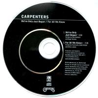 Carpenters: We've Only Just Begun US CD single