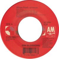 Gin Blossoms: Allison Road US 7-inch