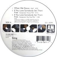 Sting: When We Dance US 12-inch