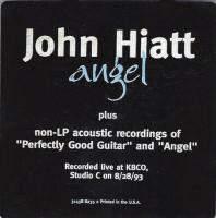 John Hiattt:  Angel US promo CD sticker