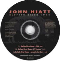 John Hiatt: Buffalo River Home US promo CD single