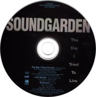 Soundgarden: The Day I Tried to Live US promo CD single