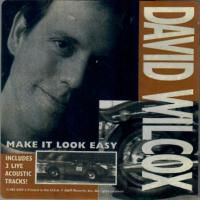 David Wilcox: Make It Look Easy US CD sticker
