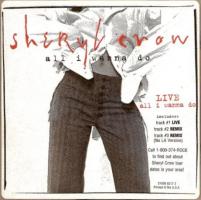 Sheryl Crow: All I Wanna Do US promo CD sticker