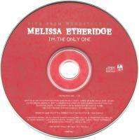 Melissa Etheridge: I'm the Only One US promo CD single