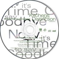 Kitchens of Distinction: Now It's time to Say Goodbye US promo CD single