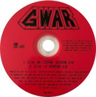 GWAR: S.F.W. US promo CD single