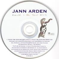 Jann Arden: Could I Be Your Girl US promo CD single