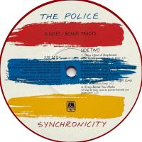 Police: Synchronicity US vinyl album reissue on red vinyl