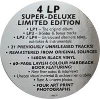 Police: Synchronicity US CD sticker